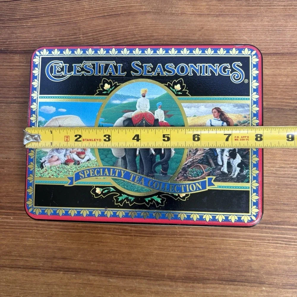 Vintage Celestial Seasonings Specialty Tea Collection Tin 1990s